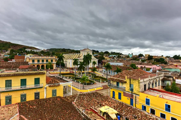 全景视图-古巴特立尼达 — 图库照片
