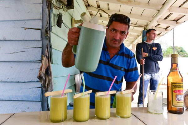 Sugarcane Juice Salesman - Cuba