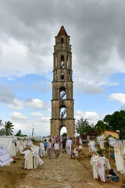 Torre de vigilancia de esclavos - Manaca Iznaga, Cuba —  Fotos de Stock