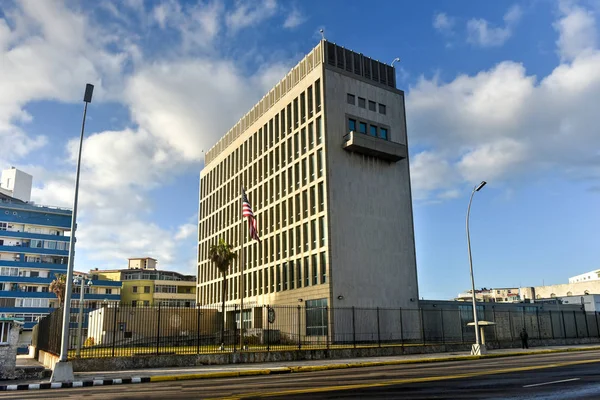The Embassy of the United States of America in Havana — Stock Photo, Image