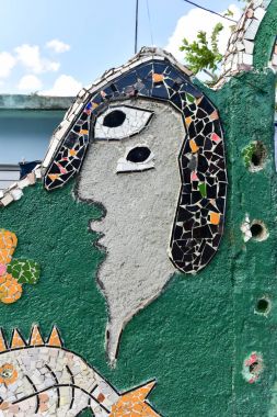 Havana, Küba'nın Jaimanitas bölgesinde Fusterlandia