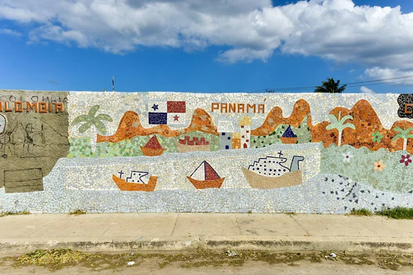 Fusterlandia v oblasti Jaimanitas Havana, Kuba — Stock fotografie