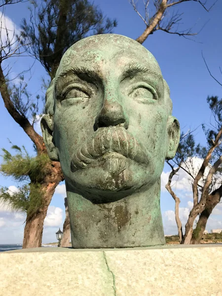 Памятник Хосе Марти - Кохимар, Гавана, Куба — стоковое фото