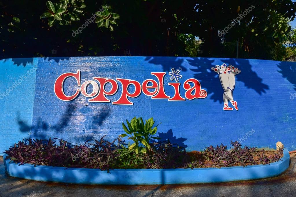Havana, Cuba - Jan 14, 2017: The famous Coppelia Ice Cream parlour in Havana, Cuba.