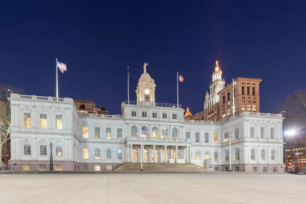 New York City Hall — Stockfoto