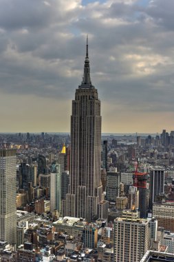 New York şehrinin silüeti