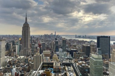 New York şehrinin silüeti