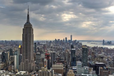 New York şehrinin silüeti