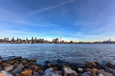 New York şehrinin silüeti