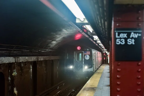 Станция метро 53-я улица - NYC — стоковое фото
