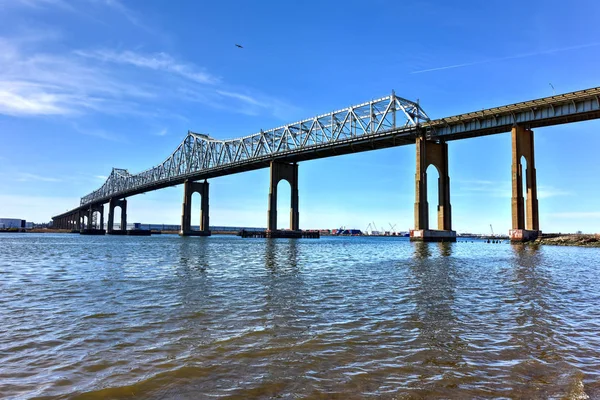 Outerbridge Crossing form Staten Island — Stock Photo, Image