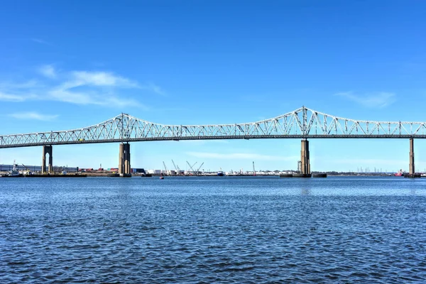 Outerbridge Crossing form Staten Island — Stock Photo, Image