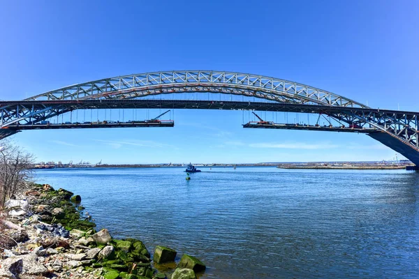 Ponte Bayonne a Staten Island — Foto Stock