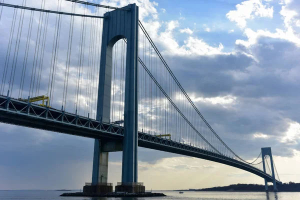 Мост Верразано - Нью-Йорк — стоковое фото