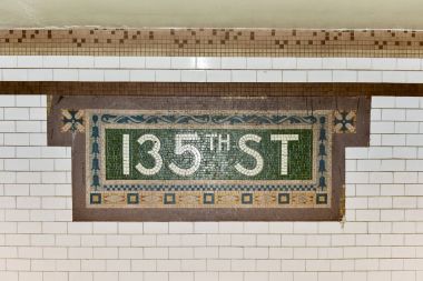 135 street metro istasyonu - Nyc