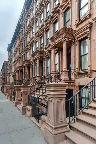 Harlem Brownstones - New York City — Stock fotografie