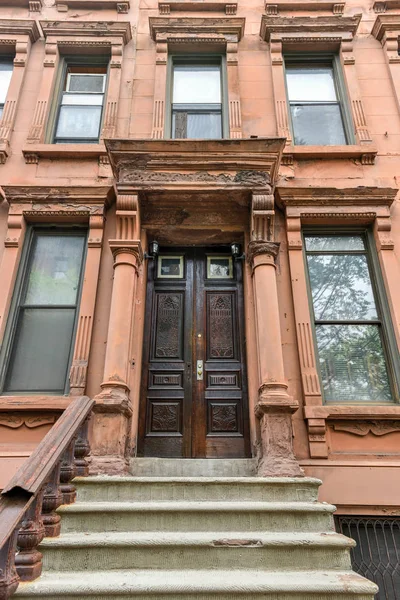 Harlem Brownstones - New York City — Stockfoto