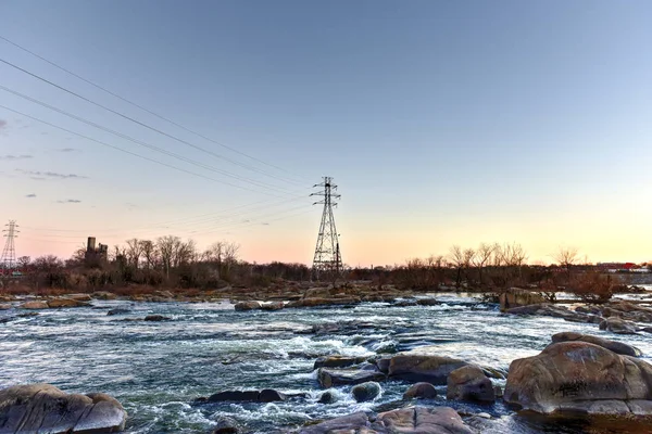 James River Park boru hattı geçit — Stok fotoğraf