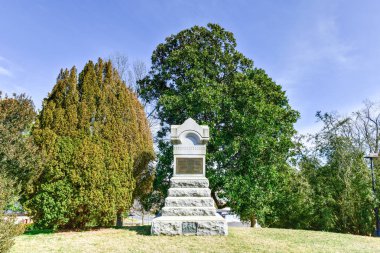Pennsylvania gönüllü piyade anıt - Fredericksburg, Virgi