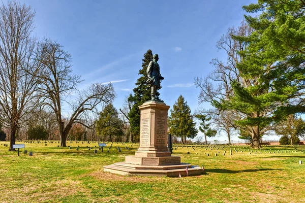 Campo de batalla - Fredericksburg, Virginia — Foto de Stock