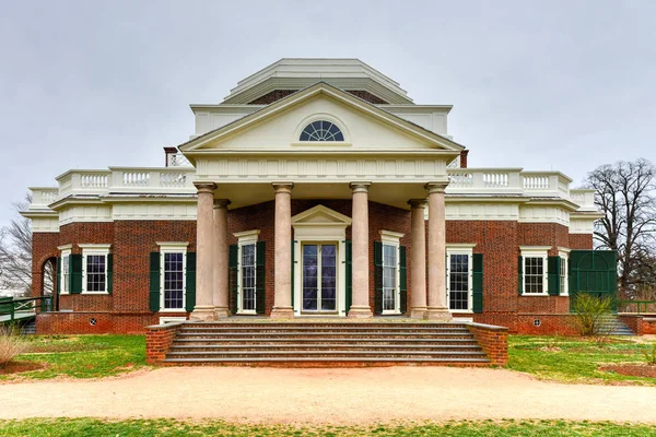 Thomas Jefferson'ın Monticello - Virginia — Stok fotoğraf
