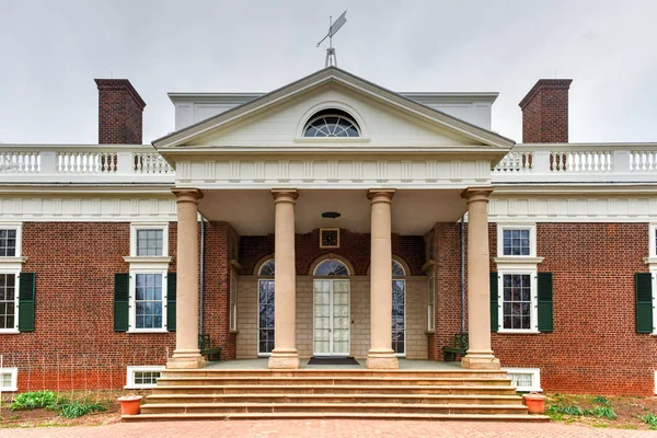 Thomas Jefferson's Monticello - Virginia — Stockfoto