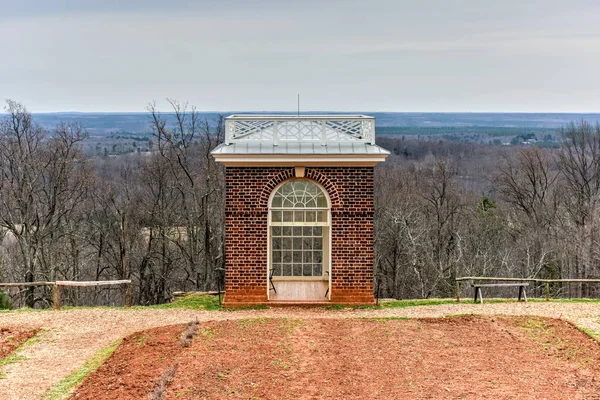 Pavilhão do Jardim - Monticello — Fotografia de Stock