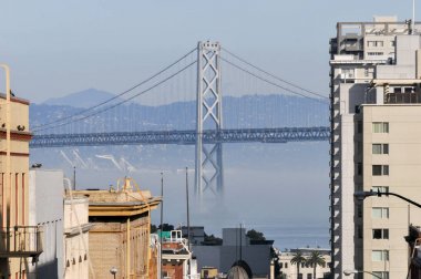 Oakland Bay Bridge San Francisco clipart