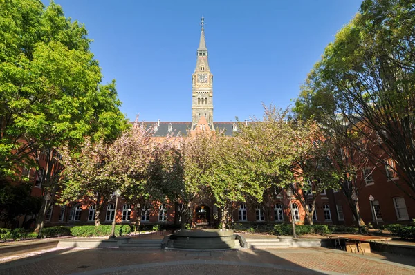 Uniwersytecie Georgetown - Washington, Dc — Zdjęcie stockowe
