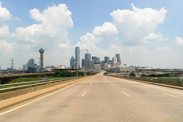 Dallas City Highway — Zdjęcie stockowe