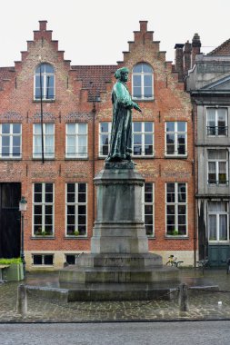 Jan van Eyck in Bruges, Belgium