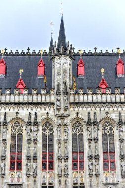 Burg Meydanı Belediye Binası - Bruges, Belçika