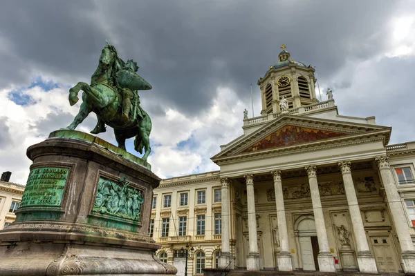 Plaza Real - Bruselas, Bélgica —  Fotos de Stock