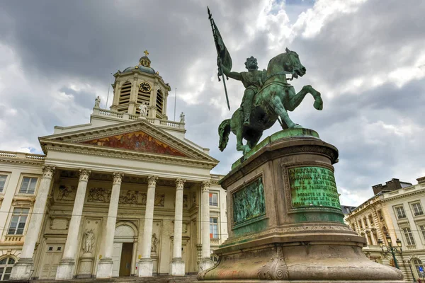 Royal Square - Bryssel, Belgien — Stockfoto