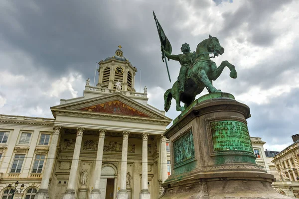 Plaza Real - Bruselas, Bélgica —  Fotos de Stock