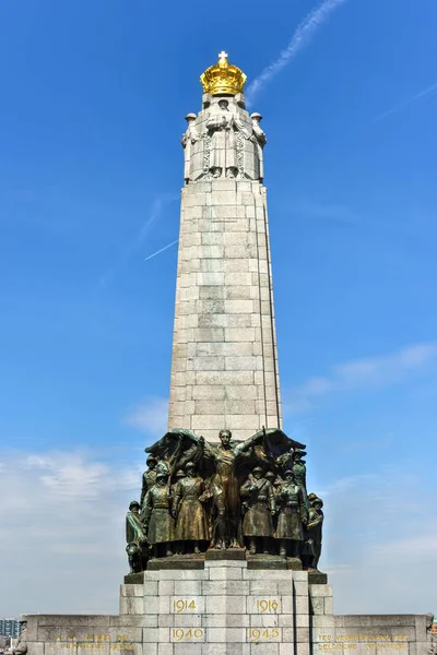 Infantaria Memorial - Bruxelas, Bélgica — Fotografia de Stock