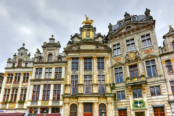 Grand Place - Bruselas, Bélgica —  Fotos de Stock