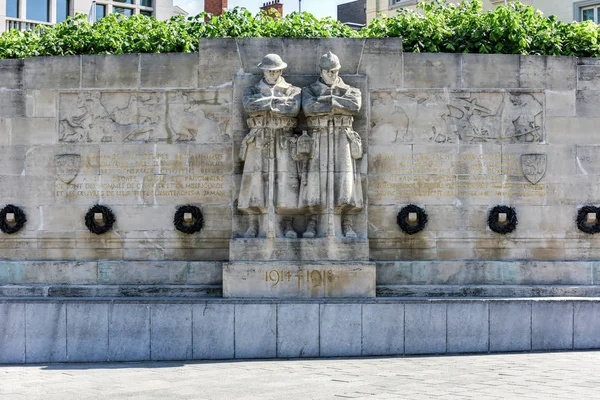 Anglo-belgiska War Memorial i Bryssel — Stockfoto