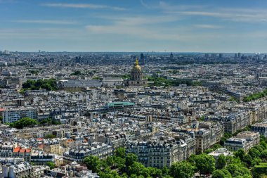 Paris, Fransa 'nın havadan görünüşü