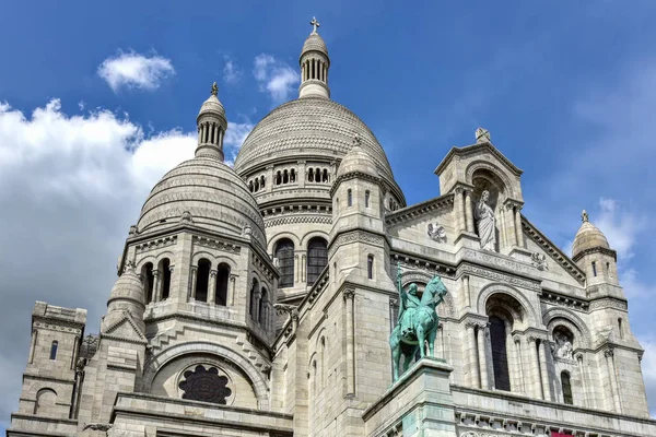 Sacre Coeur-bazilika - Párizs, Franciaország — Stock Fotó