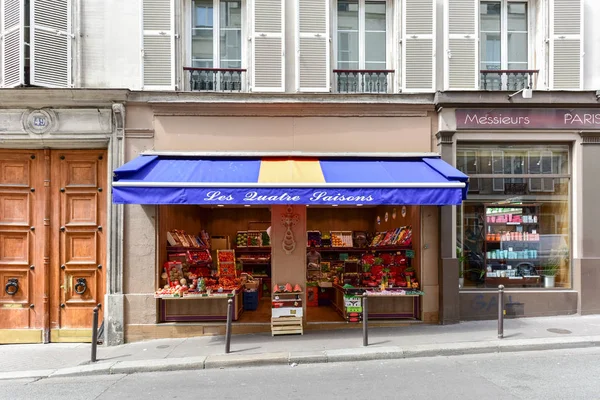 Tienda de frutas francesa — Foto de Stock