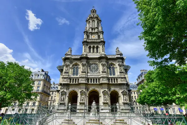 Sainte-Trinite templom - Párizs, Franciaország — Stock Fotó