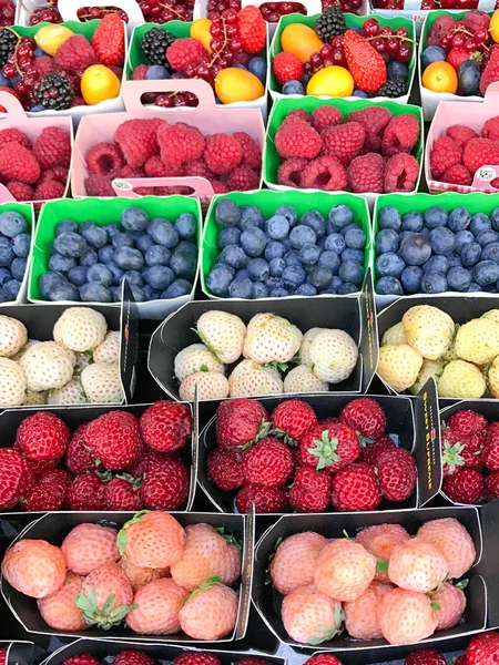 Frische Früchte und Beeren — Stockfoto