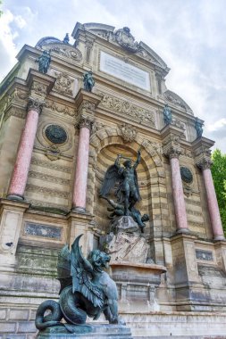 Fontaine Saint-Michel - Paris, Fransa