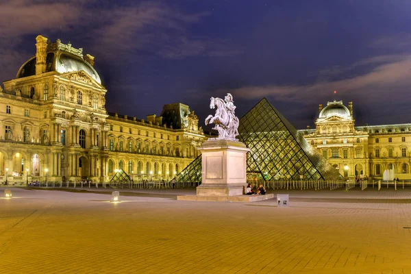 Rey Luis XIV París, Francia — Foto de Stock