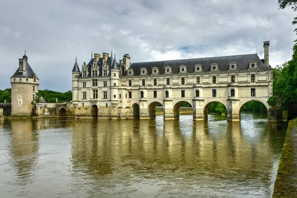 Chateau de Chenonceau Gardens - France — Stock Photo, Image