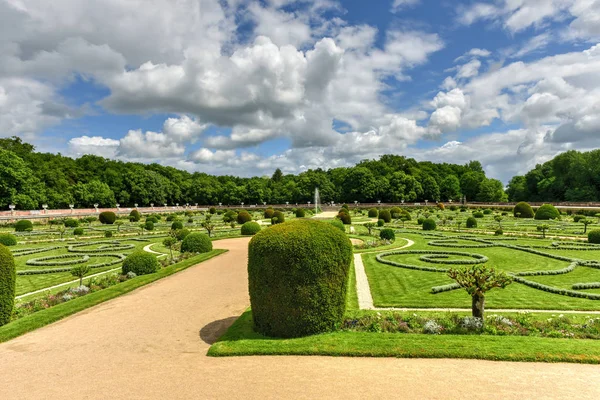 Chateau de Chenonceau Gardens - Franciaország — Stock Fotó