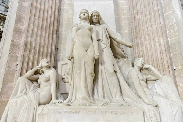 Pantheon - paris, Fransa — Stok fotoğraf