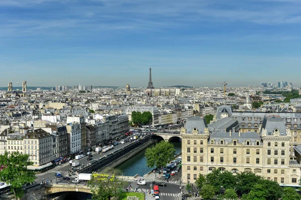 Paris, France Skyline — Stock Photo, Image