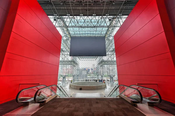 Jacob K. javits Center - นิวยอร์กซิตี้ — ภาพถ่ายสต็อก